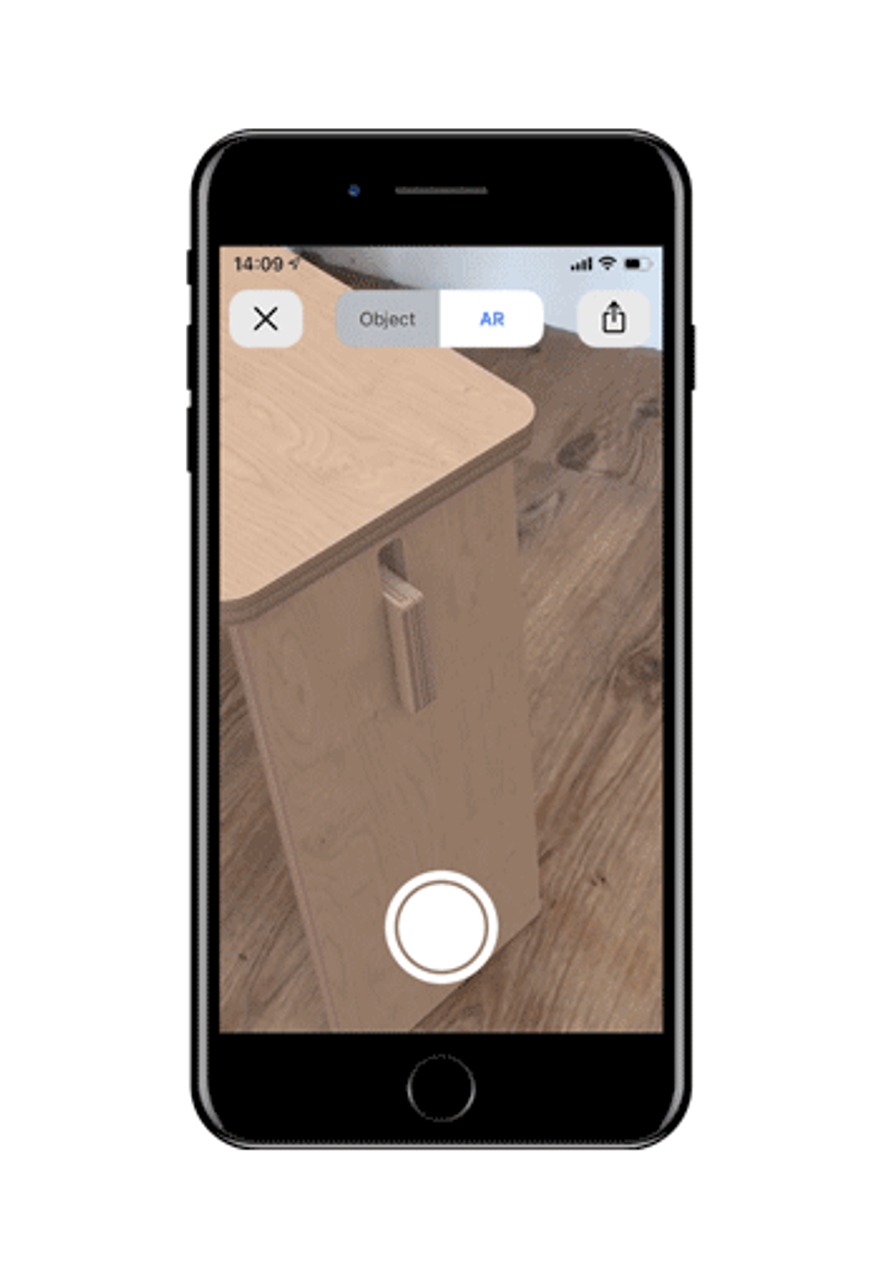 Opendesk Augmented Reality animation Johann Stool