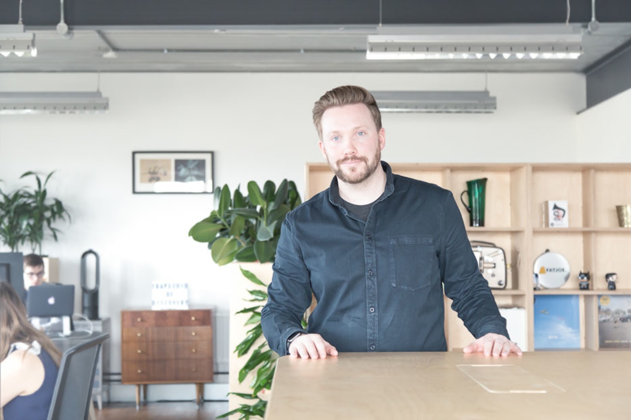 The founder and CEO of Grammatik: Ian Tomalin-Hall