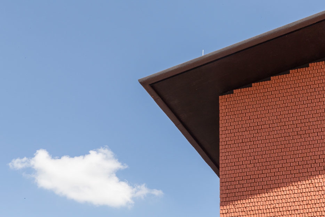 Vitra Schaudepot building brickwork detail