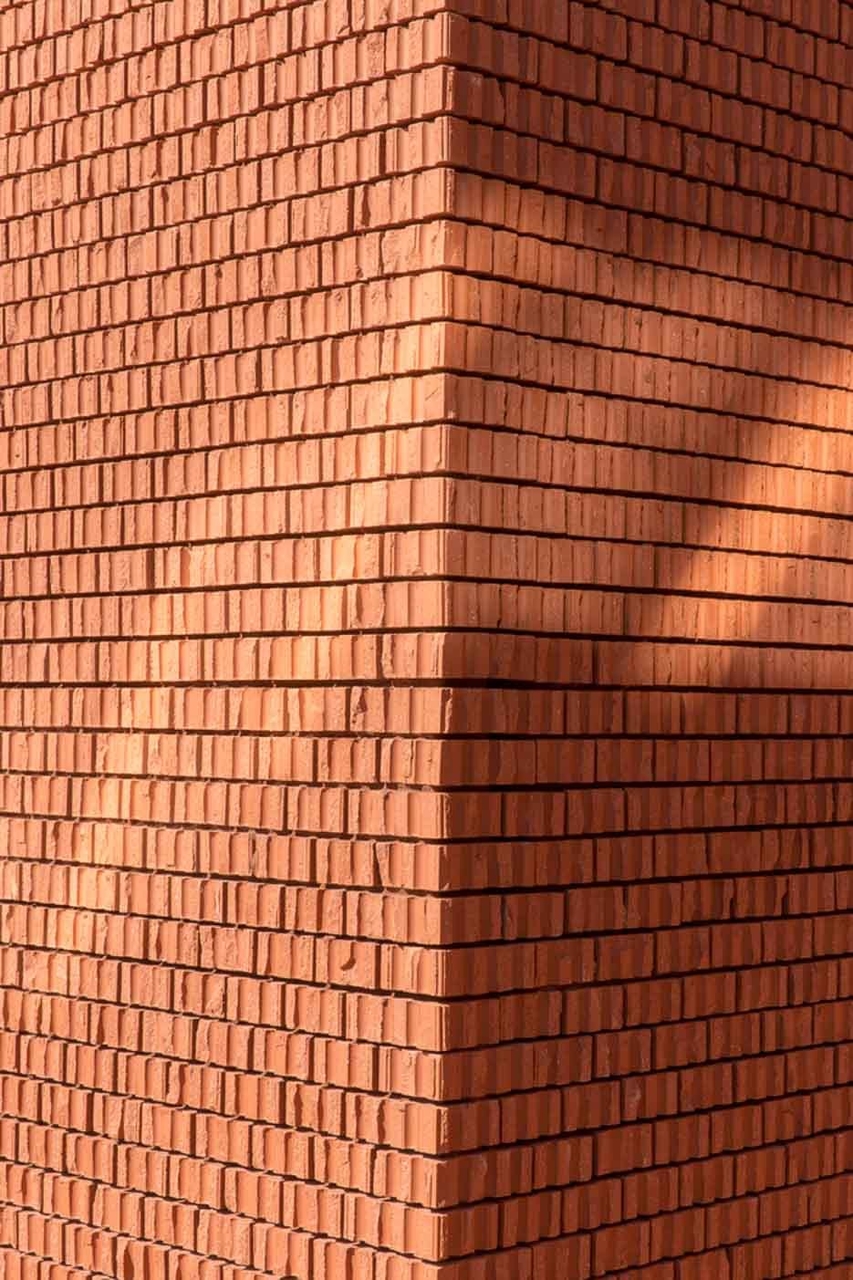 Vitra Schaudepot building brickwork detail